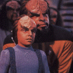 Alexander and Worf