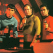Kirk, Spock, and Scotty