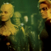 Borg Queen and Seven